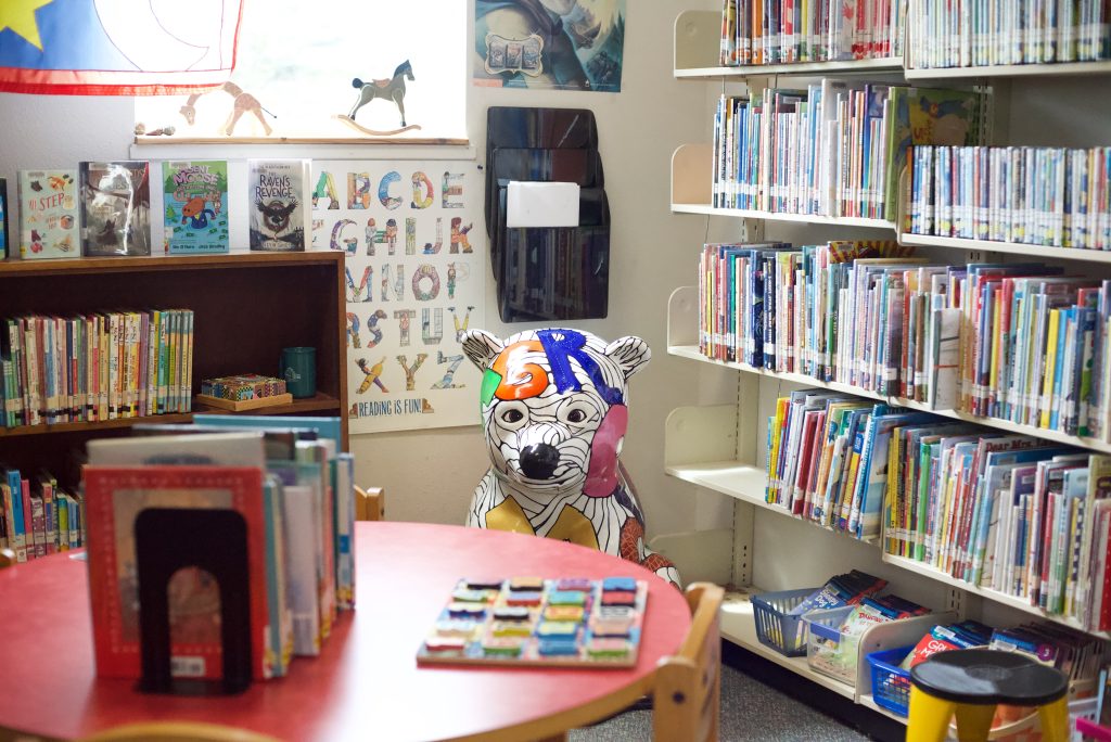 Children's section of the library